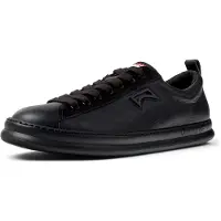 Camper pour homme. K101052-004 Runner Four chaussures en cuir noir (41), Plat, Lacets, Casuel