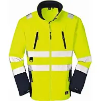 BIG Arbeitsschutz 4 Protect Veste softshell haute visibilité PITTSBURGH 3476 Veste étanche L (L)