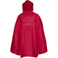 Vaude Valdipino Poncho, poncho, rouge