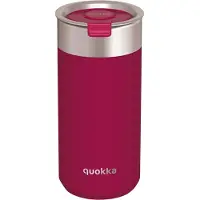 Quokka Bouteille Isotherme 400ml Avec Infuseur Et Isolation Modèle Boost Rouge