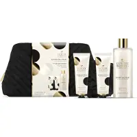 Grace Cole Body care gift set in cosmetic bag Pear & Nectarine flower 4 pcs