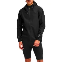 Hoka One One - Veste de trail running en GORE-TEX - M Skybreeze Waterproof Jacket Gtx Black pour Homme - Taille L - Noir