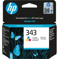 HP 343 Cartouches Lot de 3 Couleurs