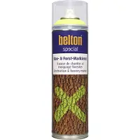 Belton Aérosol peinture marquage repérage jaune chantier travaux publics forestiers 500ml