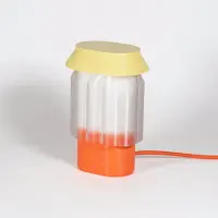 Warren & Laetitia Nour Lampe de Table Orange County | Pastel Yellow