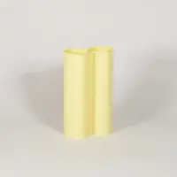 Warren & Laetitia Alvaro Vase Small | Pastel Yellow