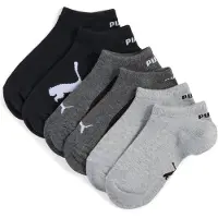 Puma Chaussettes gris / noir / blanc