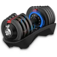 DH FitLife Poignée réglable 12 en 1 - 1,5-18 kg - Noir - Fonte - Design compact