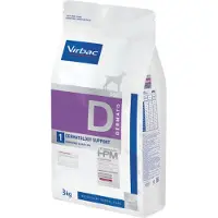 Virbac Tierarzneimittel GmbH Hpm Dermatology Support D1 Dog Food 3kg Clair 3kg