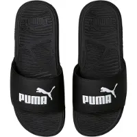 Puma Claquettes / Tongs noir / blanc