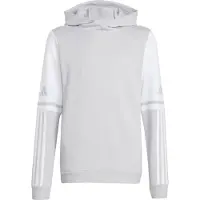 Adidas Sweat de sport gris clair / blanc