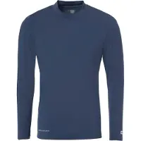 Uhlsport Distinction Colors Long Sleeve Base Layer Bleu 2XL Homme