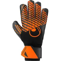 Uhlsport Fm Soft Resist+ - noir/fluo orange, Taille:6