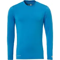 Uhlsport Distinction Colors Long Sleeve Base Layer Bleu XS Homme