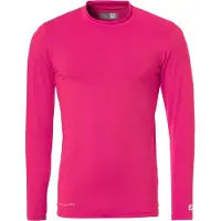 Uhlsport Distinction Colors Long Sleeve Base Layer Rose XL Homme