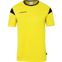 Uhlsport Squad 27 Maillot manches courtes enfants - Jaune / Noir