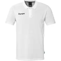 Kempa Prime Short Sleeve Polo Blanc 4XL Homme