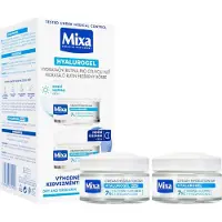 Mixa Hyalurogel crème jour et nuit à l'acide hyaluronique 2x50 ml