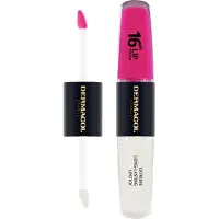 Dermacol 16H Lip Colour brillant et rouge à lèvres longue tenue teinte 31 Instant Match 2x4 ml