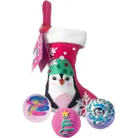 Bomb Cosmetics Bombe de bain artisanale "bas de pingouin" de Noël