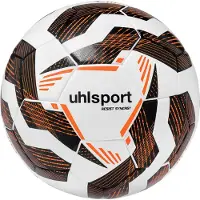 Uhlsport Resist Synergy - blanc/noir/fluo orange, taille:4