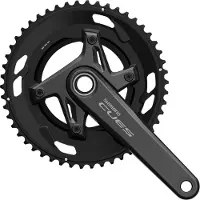 Shimano Cues Fc-u6030-2 9/10s Crankset Argenté 172.5 mm / 50/34t