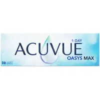 Acuvue Oasys 1-Day MAX (-1.75, Lentille journalière, 30 pcs, Sphérique)