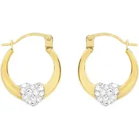 Lucardi Boucles d'oreilles 'Klassisch' or