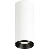SLV Spot en saillie Numinos S Cylindre blanc/noir 4000K - 60 deg