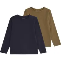 Minymo T-Shirt bleu marine / kaki
