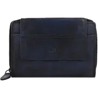Green Burry Porte-monnaies 'Distressed' bleu marine