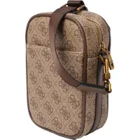 GUESS Milano Micro Sac à bandoulière Marron Homme Marron One Size