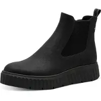 Tamaris Damen Chelsea Boots Schwarz