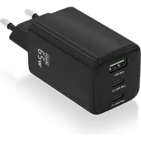 Aisens Chargeur mural ASCH-65W3P042-BK noir multicolore 65 W (1 pièce)