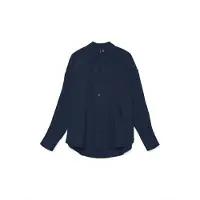 Vero Moda Chemisier 'VMMELANEY QUEENY' bleu nuit