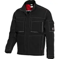 Bp 1795-720-32-48/50n Veste de travail, col montant, fermeture à glissière frontale recouverte, 305,00 (48, 50)