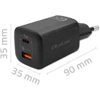 Qoltec Chargeur Mural Usb-a Et Usb-c 50766 65w