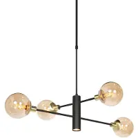 Steinhauer - lampe suspendue - Constellation - laiton - métal - Ø 90cm - E14 - 3805ME
