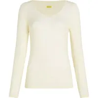 Icebreaker Merino 150 Siren Sweetheart Long Sleeve Base Layer Beige L Femme