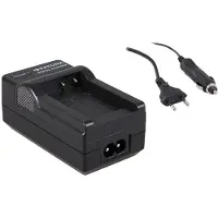 PATONA Chargeur 2en1 Canon NB-7L (Chargeur de batterie d'appareil photo), Alimentation pour appareil photo, Noir