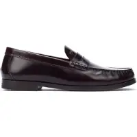 Martinelli pour homme. 1623-2761N Mocassins en cuir Forthill 1623 Bordeaux (41), Plat, 1 à 3 cm, Aucun, Casuel, Classique