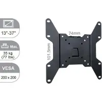 VivoLink VLMW1337 94,00cm (37") Schwarz Flachbildschirm-Wandhalterung (VM-V200)