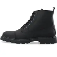 Bianco Bottines à lacets 'Jeff' noir