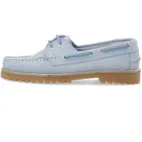Bianco Mocassin 'Capri' bleu pastel