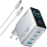 Anker Zolo 3c1a Avec Écran 140 W Argenté