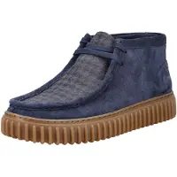 Clarks Chaussure à lacets bleu / marron