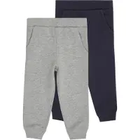 Minymo Pantalon bleu foncé / gris