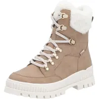 Rieker Bottines à lacets 'Evolution' beige foncé / blanc