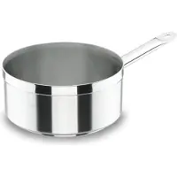 Lacor 54220 Casserole à manche, plate Diamètre 20 cm Chef Luxe
