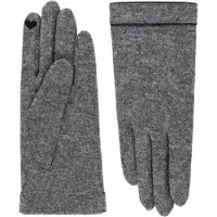 Roeckl Gants 'LEATHER PIPING TOUCH' gris / gris argenté / gris fumé / gris clair / gris foncé / gris chiné